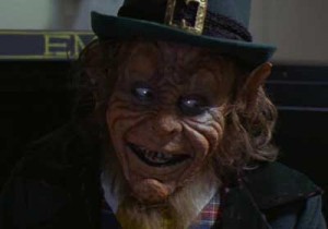 Leprechaun, lembram? Pote de ouro, arco íris...